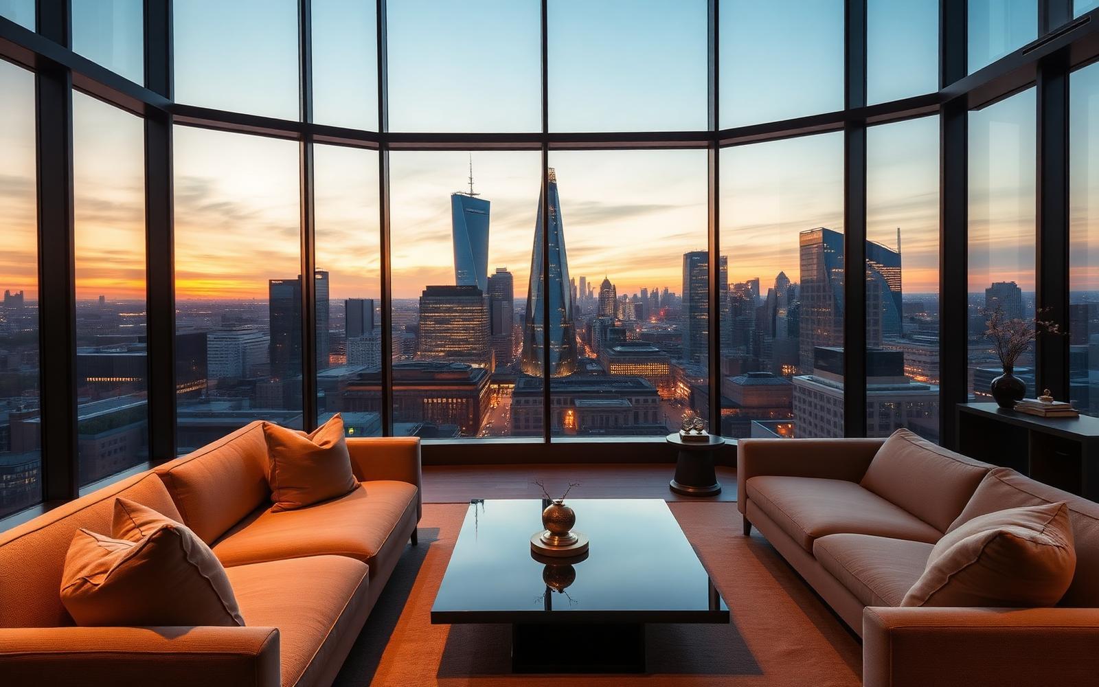 London penthouse skyline